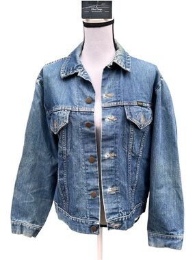 Vintage 1970 Wrangler Denim Jean Jacket Size 42